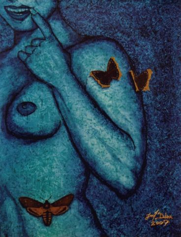 SPHINX ON THE BLUE LADY